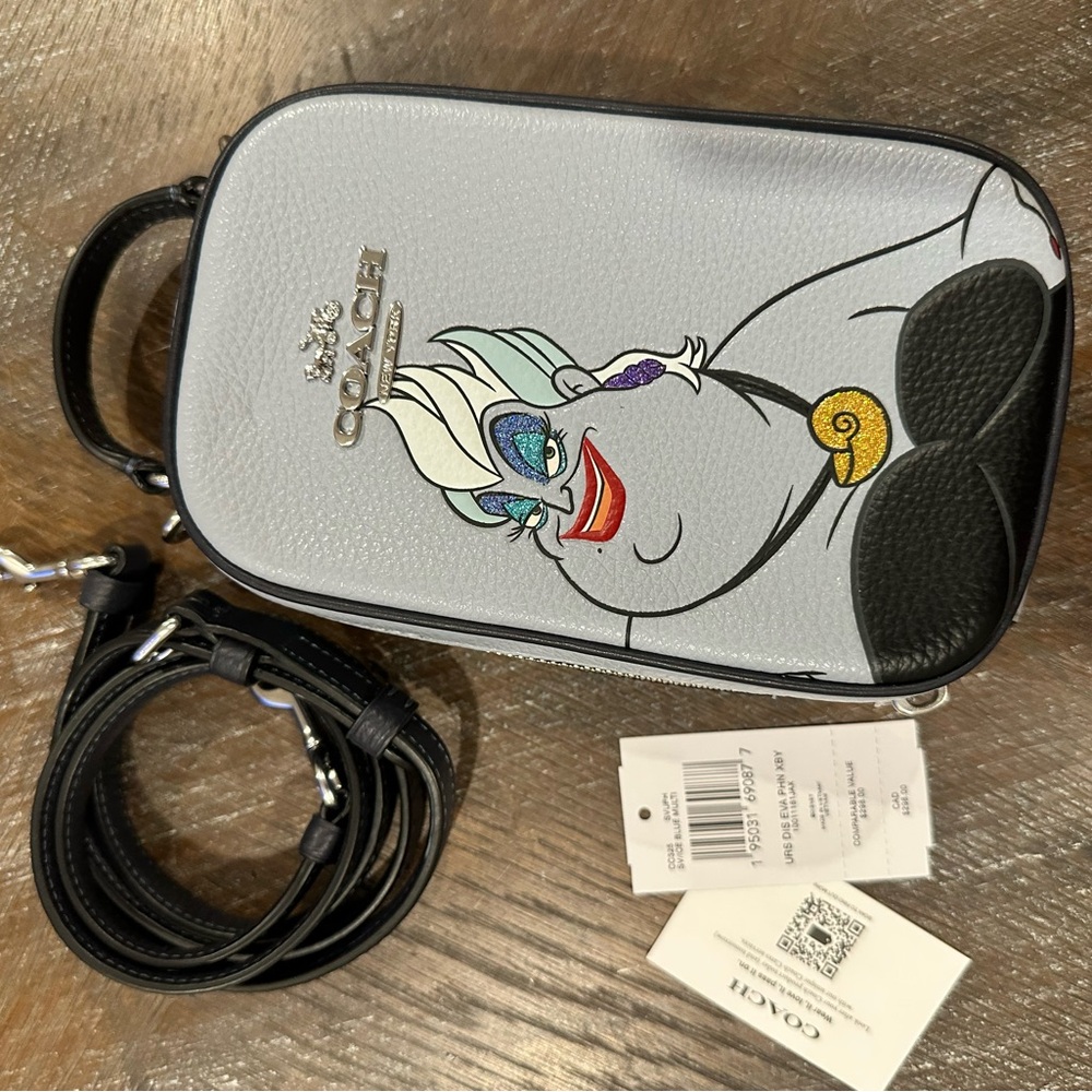 Disney X Coach Phone Crossbody- Ursula